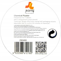 Plastikinis chloro dozatorius 13 cm