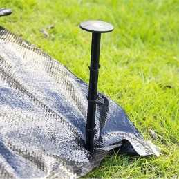 Inkariniai kaiščių kaiščiai agrotekstilei, agrotekstilei, 15 cm, 20 vnt. geotekstilė