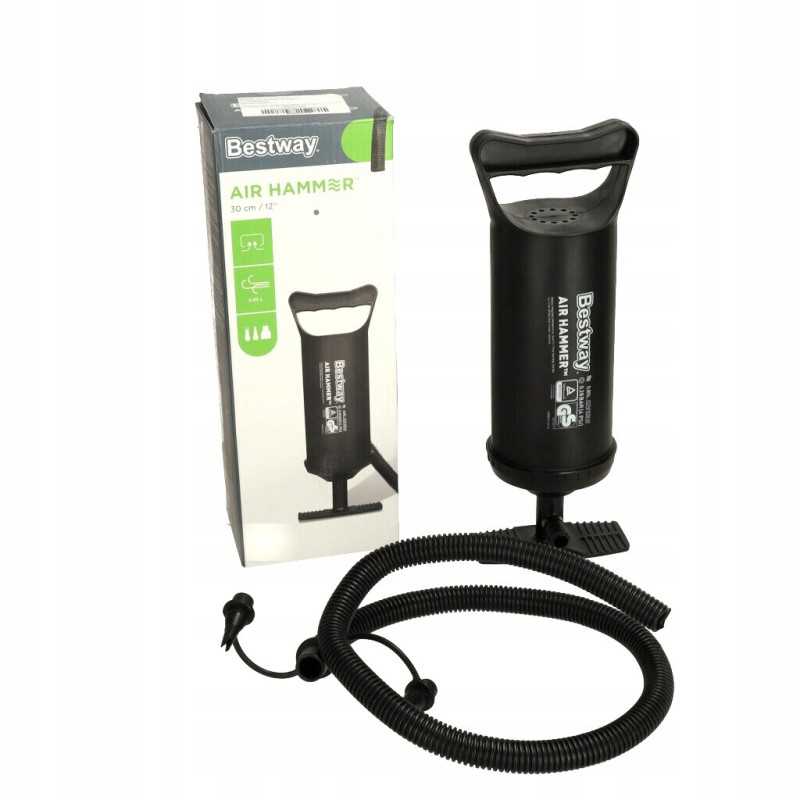 Bestway 62002 stūmoklinis rankinis siurblys 30cm
