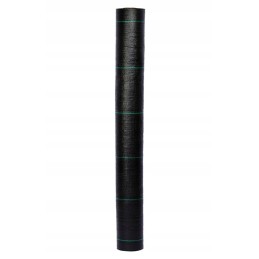 Agrotekstas augintas audinys juodas 110x 1000cm 70 g m2