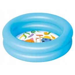 Vaikiškas baseinas 61 x 15 cm 2 spalvos bestway 51061 mėlyna