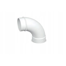 PVC nipelio alkūnė 2 90 laipsnių