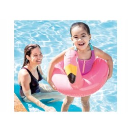 Plaukimo žiedas 76 cm flamingo 59220 intex
