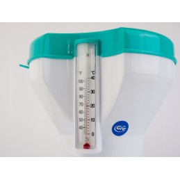 Chloro dozatorius su planšetiniu termometru baseinams