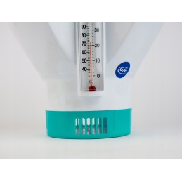 Chloro dozatorius su planšetiniu termometru baseinams