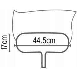 Bestway 58278 tinklelis su rankena