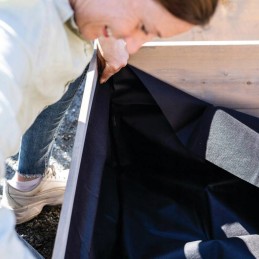 Žievės audinys krūtinei 80x60cm - Nelson Garden