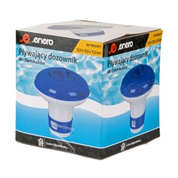 Plūduriuojantis chloro dozatorius 12x12x13cm enero