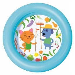 Vaikiškas baseinas 61 x 15 cm 2 spalvos bestway 51061 rožinė