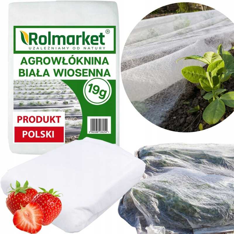 ✨ Lenkiška balta dengianti agrotekstilė 3,2x10m 19g