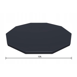 Tvirtas, praktiškas vinilo užvalkalas skirtas 305 cm bestway 58036 rėmo baseinui