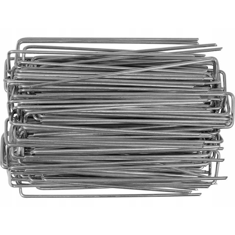 Metaliniai kaiščiai agro audinei 100 vnt