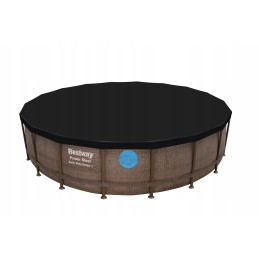 Tvirtas vinilo dangtis skirtas 305 cm bestway 58036 rėmo baseinui
