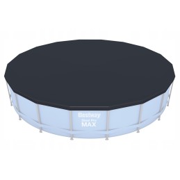Tvirtas vinilo dangtis skirtas 305 cm bestway 58036 rėmo baseinui