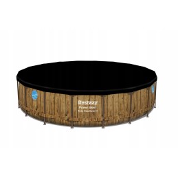 Tvirtas vinilo dangtis skirtas 305 cm bestway 58036 rėmo baseinui