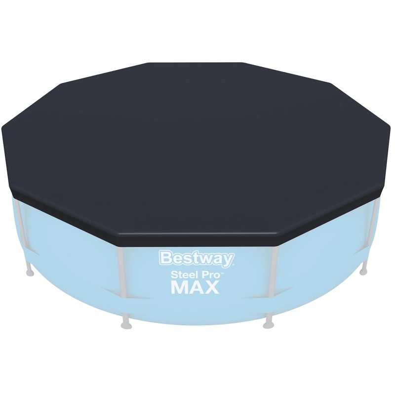 Tvirtas vinilo dangtis skirtas 305 cm bestway 58036 rėmo baseinui