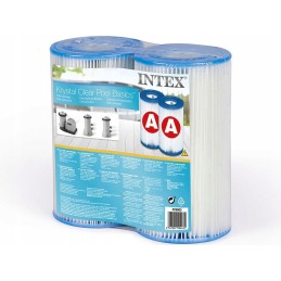 2x filtras ir pakaitinis įdėklas intex 29002 baseino siurbliui