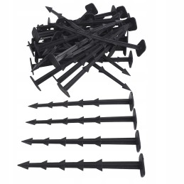 50vnt kaiščiai agrotekstilei 20cm agrotekstilės inkariniai kaiščiai agrotekstilei