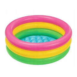 Intex 57107 pripučiamas irklavimo baseinas saulėlydžio švytėjimas 61x22 cm