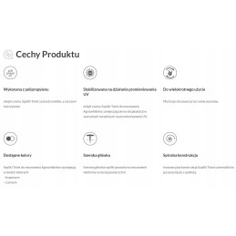 Rudos spalvos sukamieji kaiščiai agrotekstilei tvirtinti, 50 vnt