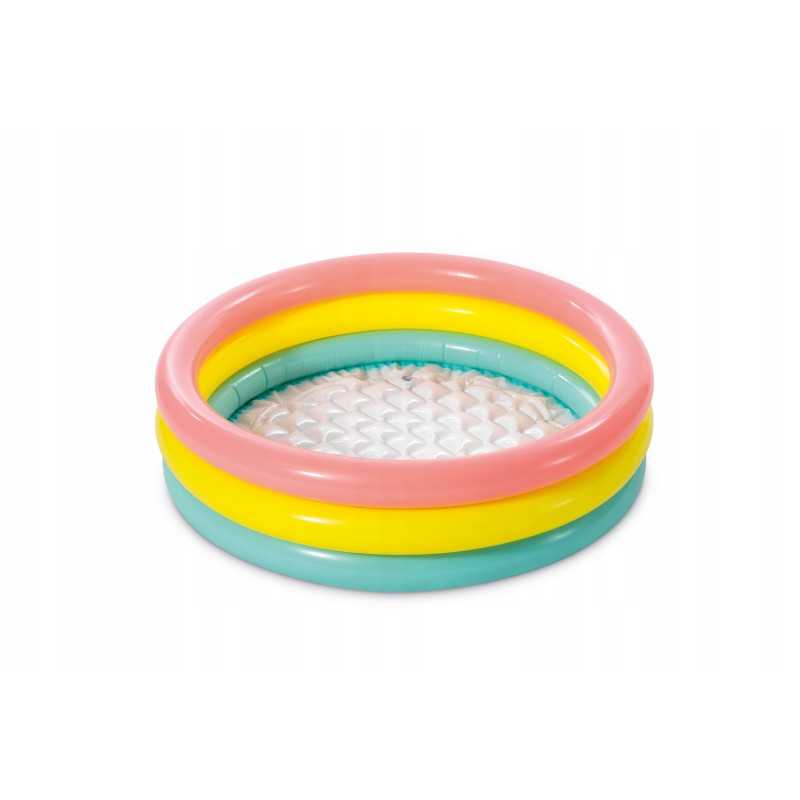 Vaikiškas baseinas minkštu dugnu 86cm 58924 intex