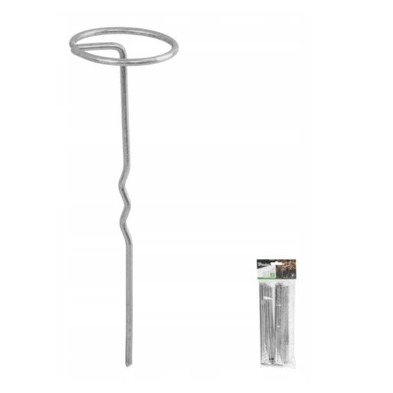 Bradas cinkuoto metalo kaištis 6x20cm 5 vnt