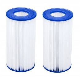 III tipo baseino siurblio filtras 2x bestway 58012