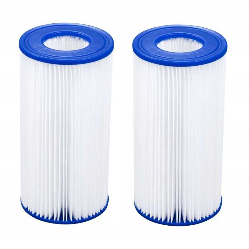 III tipo baseino siurblio filtras 2x bestway 58012