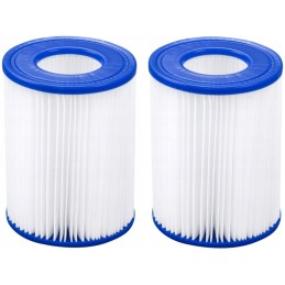 2x filtro įdėklų rinkinys Bestway 58094 II tipo siurbliams 2 vnt. 58383 58386