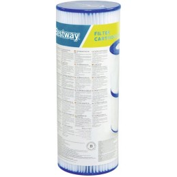 2x filtro įdėklų rinkinys Bestway 58094 II tipo siurbliams 2 vnt. 58383 58386