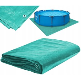 Brezentas 3 x 4 m 5 70gsm 3 uv žalias