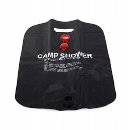 Portable camping solar shower