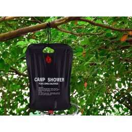 Portable camping solar shower
