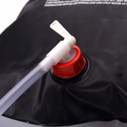 Portable camping solar shower