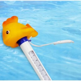 Baseino termometras su plaukiojančia žuvimi baseinui, voniai ir vandeniui vaikams