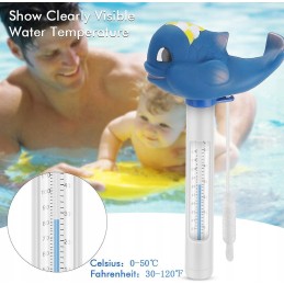 Plaukiojantis banginis baseino termometras baseino vandens vonelėms vaikams