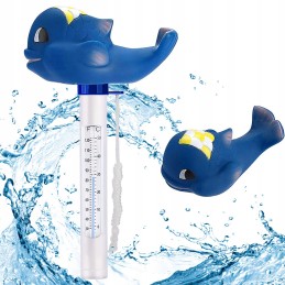 Plaukiojantis banginis baseino termometras baseino vandens vonelėms vaikams