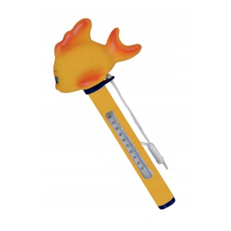 Baseino termometras su baseino žuvimi