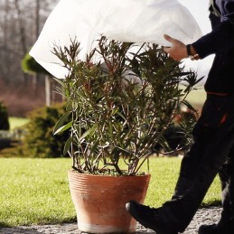 Agrotekstilės gaubtas su užtrauktuku 50cm x 80cm agrimpex