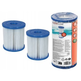 Bestway 58094 filtras II tipo filtro siurbliui 2 vnt
