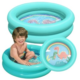 Vaikiškas pripučiamas irklavimo baseinas 61x15, mini baseinas, kelioninė vonia