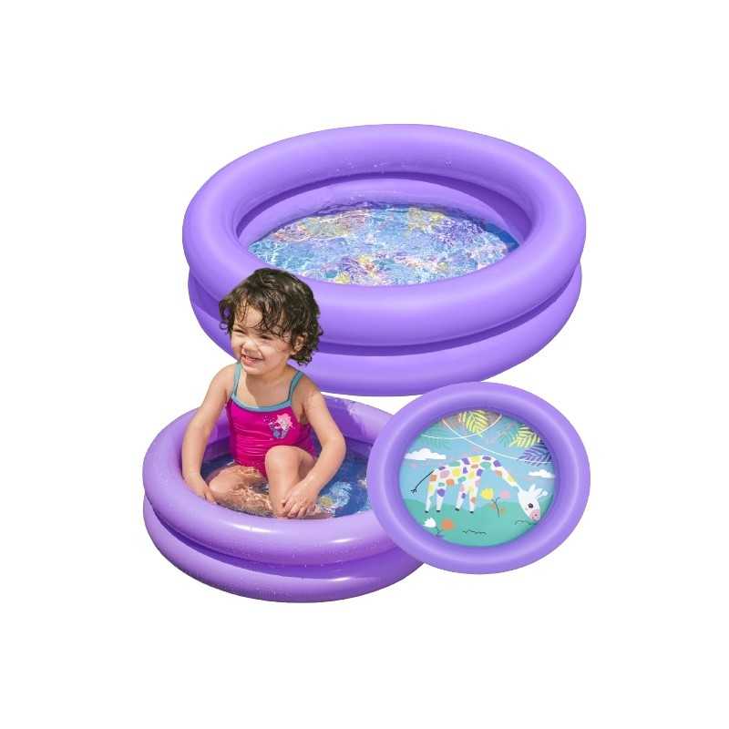 Vaikiškas pripučiamas irklavimo baseinas 61x15, mini baseinas, kelioninė vonia