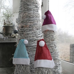 Kalėdinė augalas kepurė 42x36 cm bordo