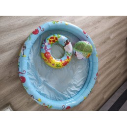 Bestway vaikiškas baseinas, irklavimo baseinas, kamuoliukų ratas, 122 cm