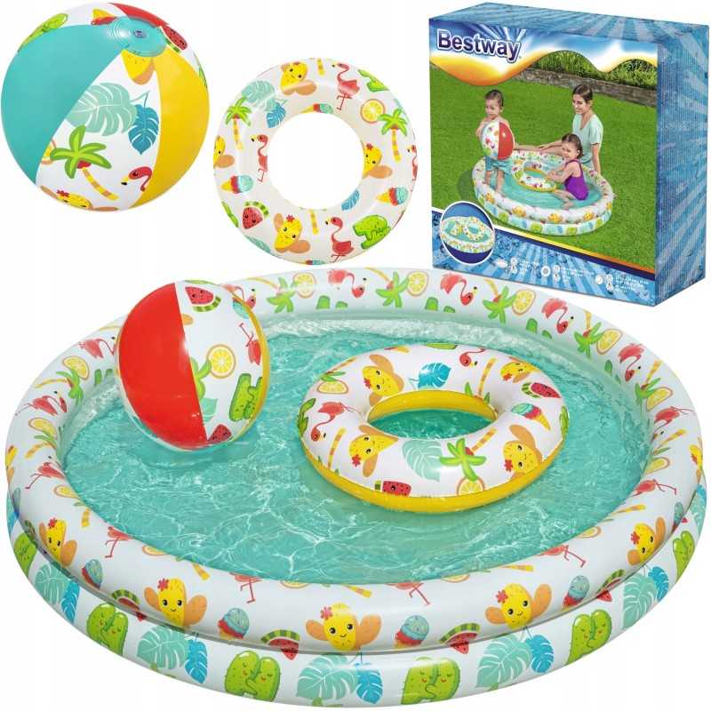 Bestway baseino pripučiamas kamuoliuko ratas 51124n