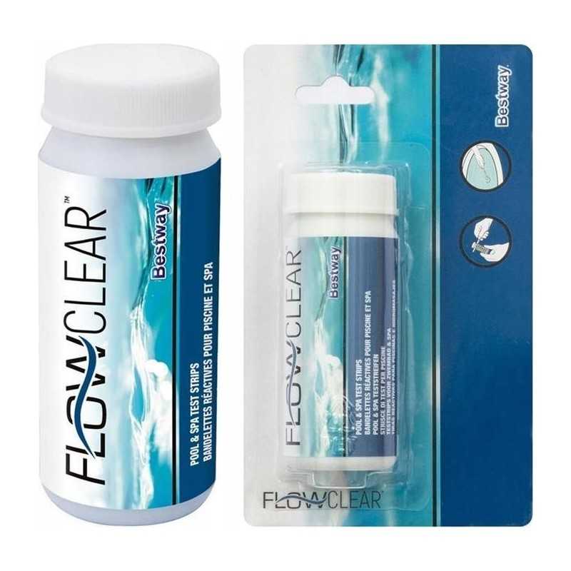 Vandens ir chloro šarmingumo matuoklis 3in1 50 vnt