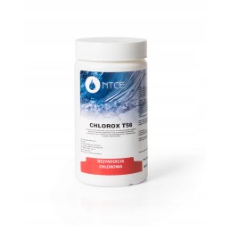 Chloro šokas greitam vandens dezinfekcijai, baseinas, sūkurinė vonia, chlorox t56 ntce 1kg