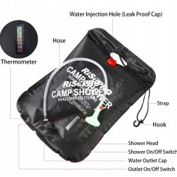 Risepro camping shower 20 liters camping shower