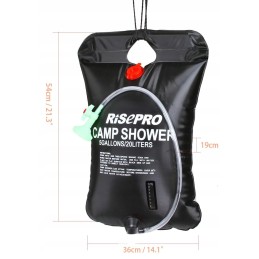 Risepro camping shower 20 liters camping shower