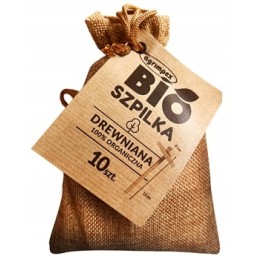 Ekologiškas smeigtukas iš medžio, 15cm x 7,5cm